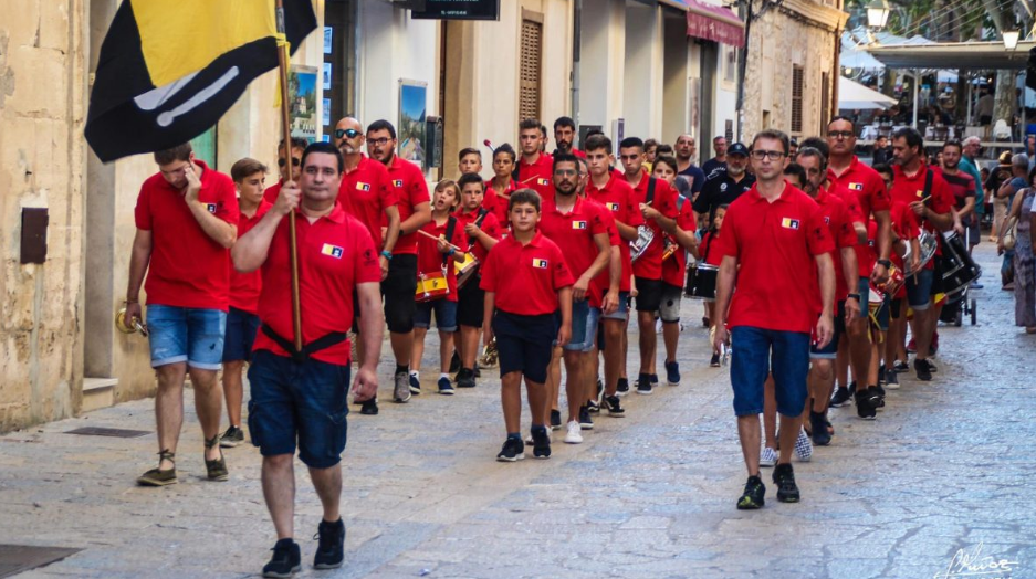 La Patrona de Pollença la tropa del solda