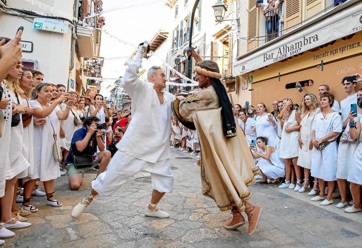 la patrona de pollença batalla