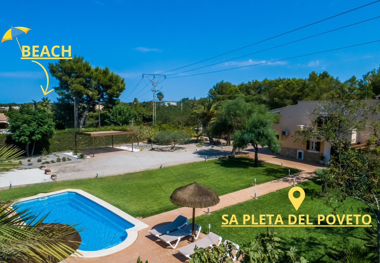 Finca in Muro - Bezaubernde Finca mit Pool für 8 Personen!!