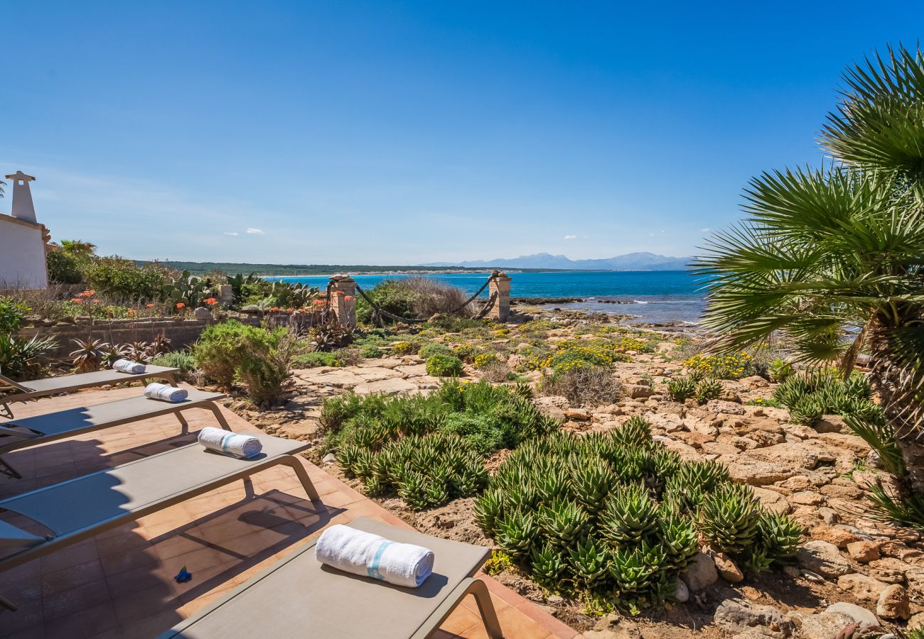 Ferienhaus in Arta - Ferienhäuser vor dem Meer Casa Sa Nau auf Mallorca