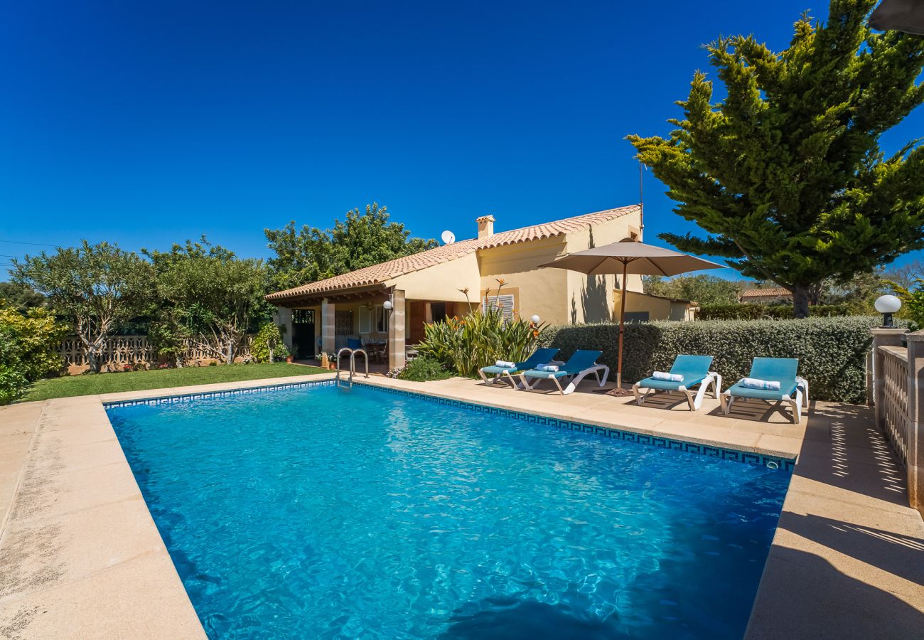 Finca in Capdepera - Ferienhäuser mit Privat Pool Es Baladre auf Mallorca