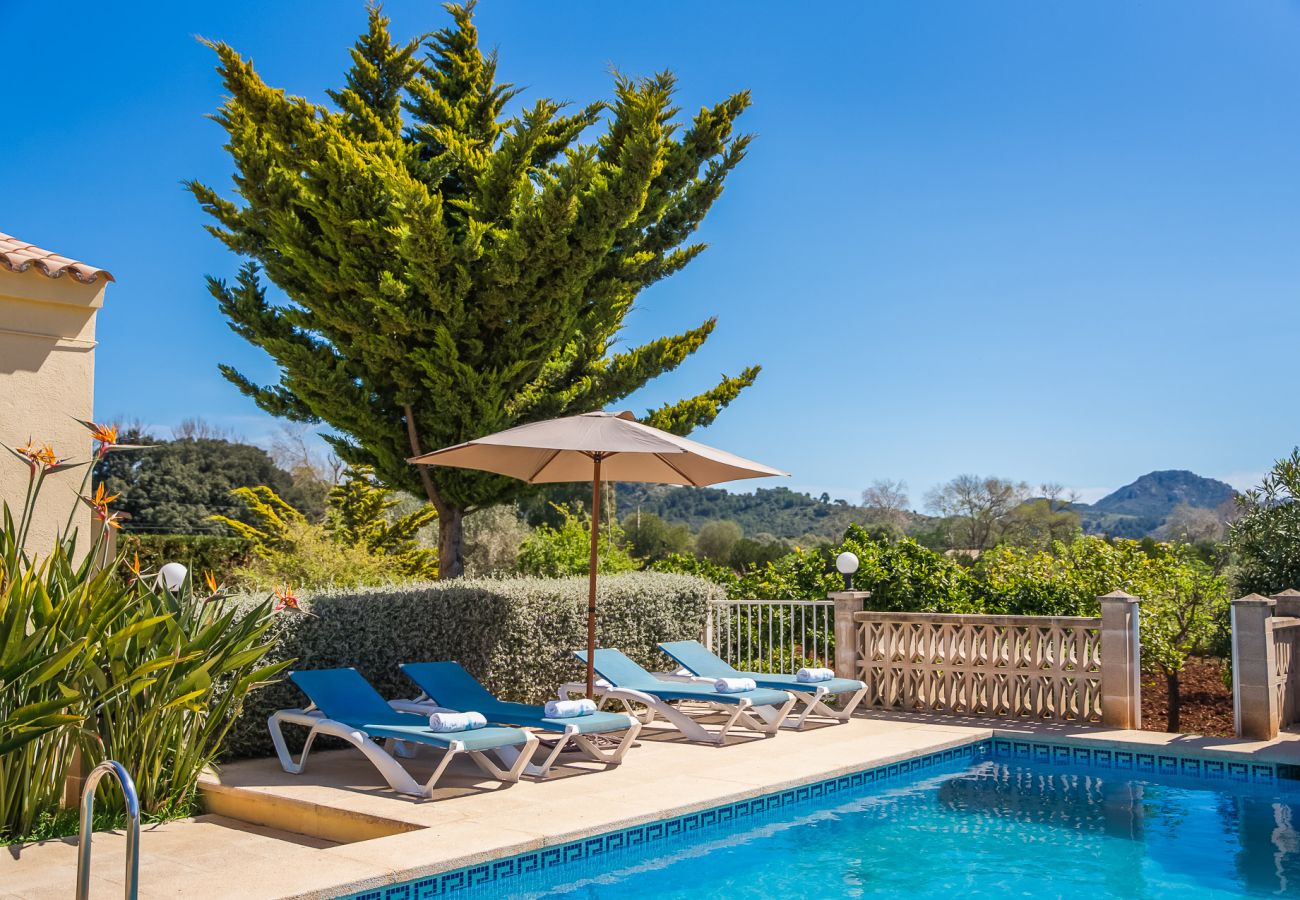 Finca in Capdepera - Ferienhäuser mit Privat Pool Es Baladre auf Mallorca