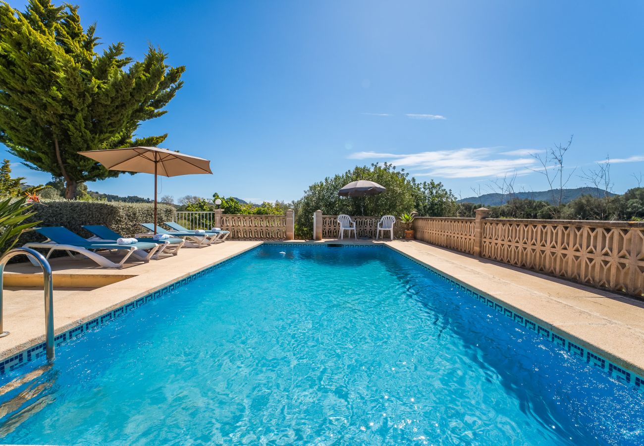 Finca in Capdepera - Ferienhäuser mit Privat Pool Es Baladre auf Mallorca