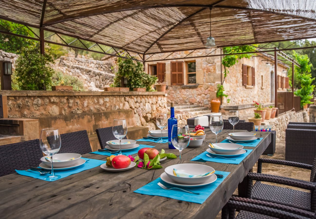 Ferienhaus in Campanet - Finca Es Pont mit Schwimmbad im Mallorca