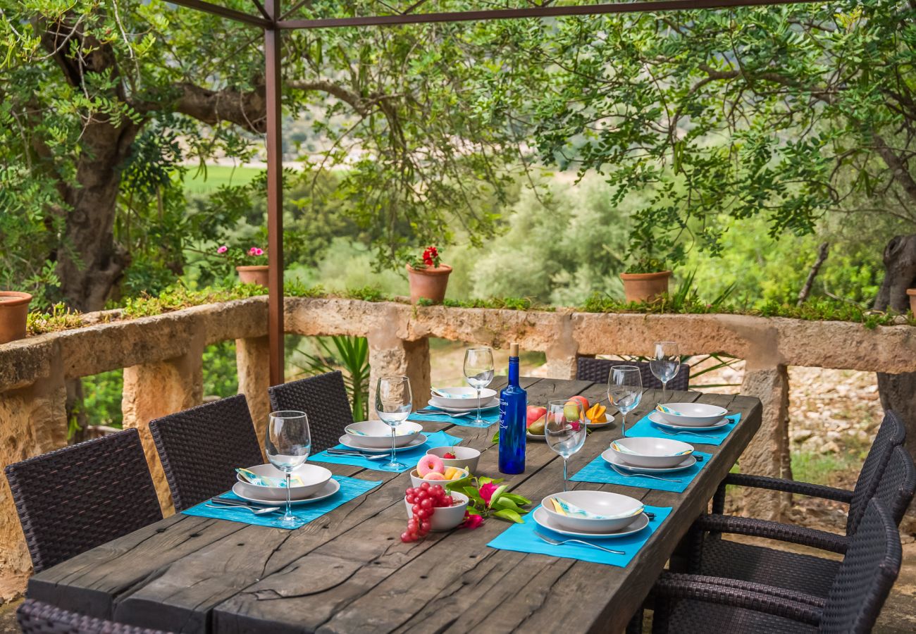 Ferienhaus in Campanet - Finca Es Pont mit Schwimmbad im Mallorca