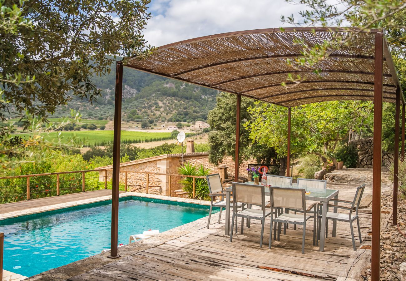 Ferienhaus in Campanet - Finca Es Pont mit Schwimmbad im Mallorca