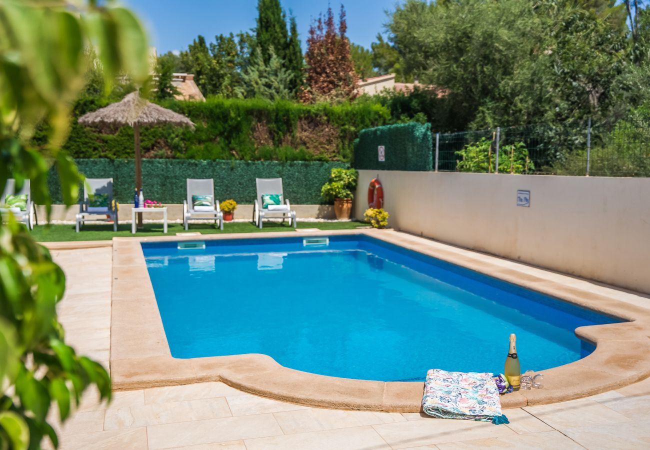 Ferienhaus in Alcudia - Haus in Alcudia Tacaritx mit Schwimmbad in Meeresnähe