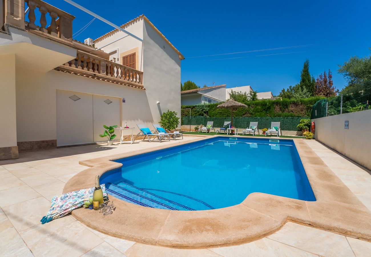 Ferienhaus in Alcudia - Haus in Alcudia Tacaritx mit Schwimmbad in Meeresnähe