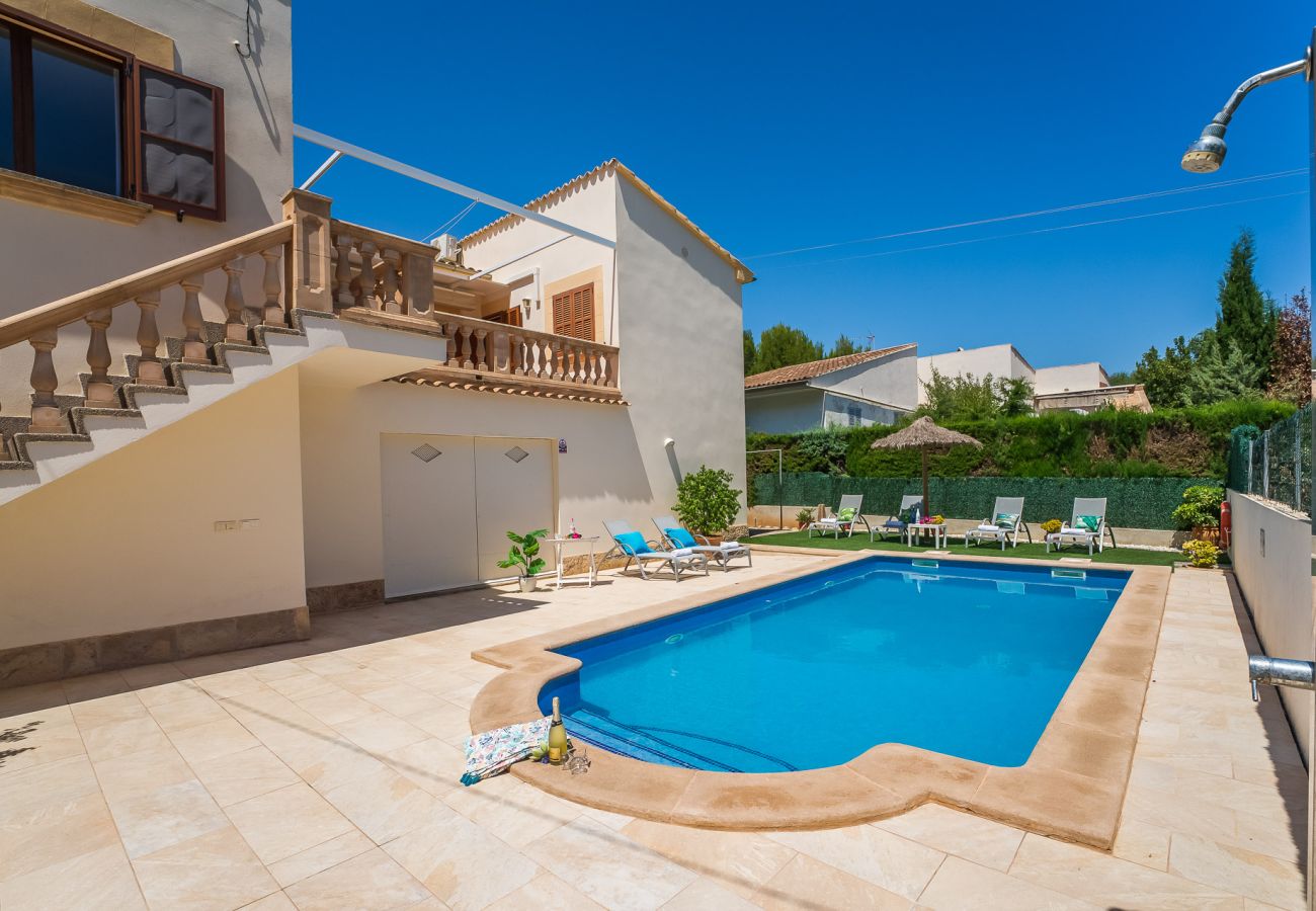 Ferienhaus in Alcudia - Haus in Alcudia Tacaritx mit Schwimmbad in Meeresnähe