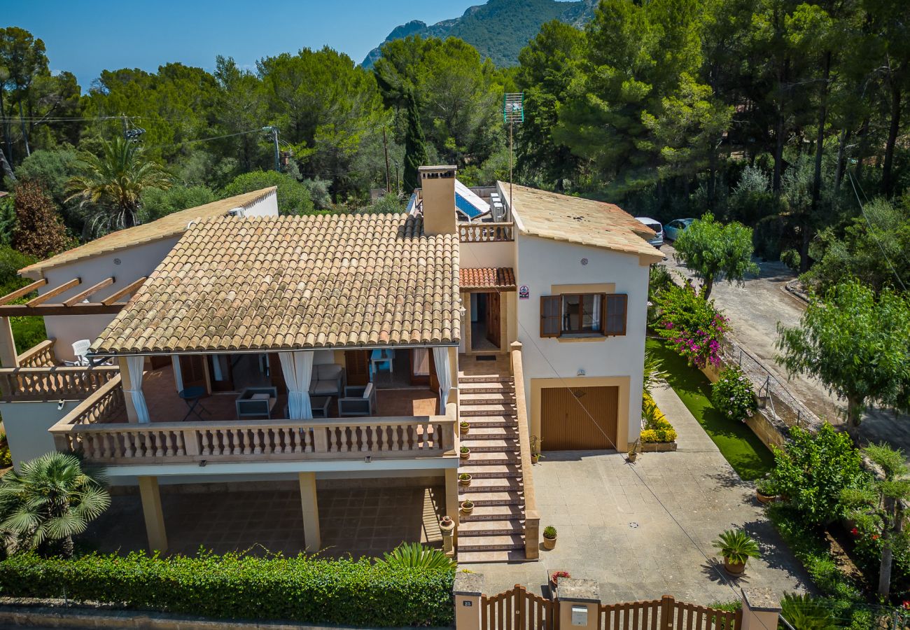 Ferienhaus in Alcudia - Haus in Alcudia Tacaritx mit Schwimmbad in Meeresnähe