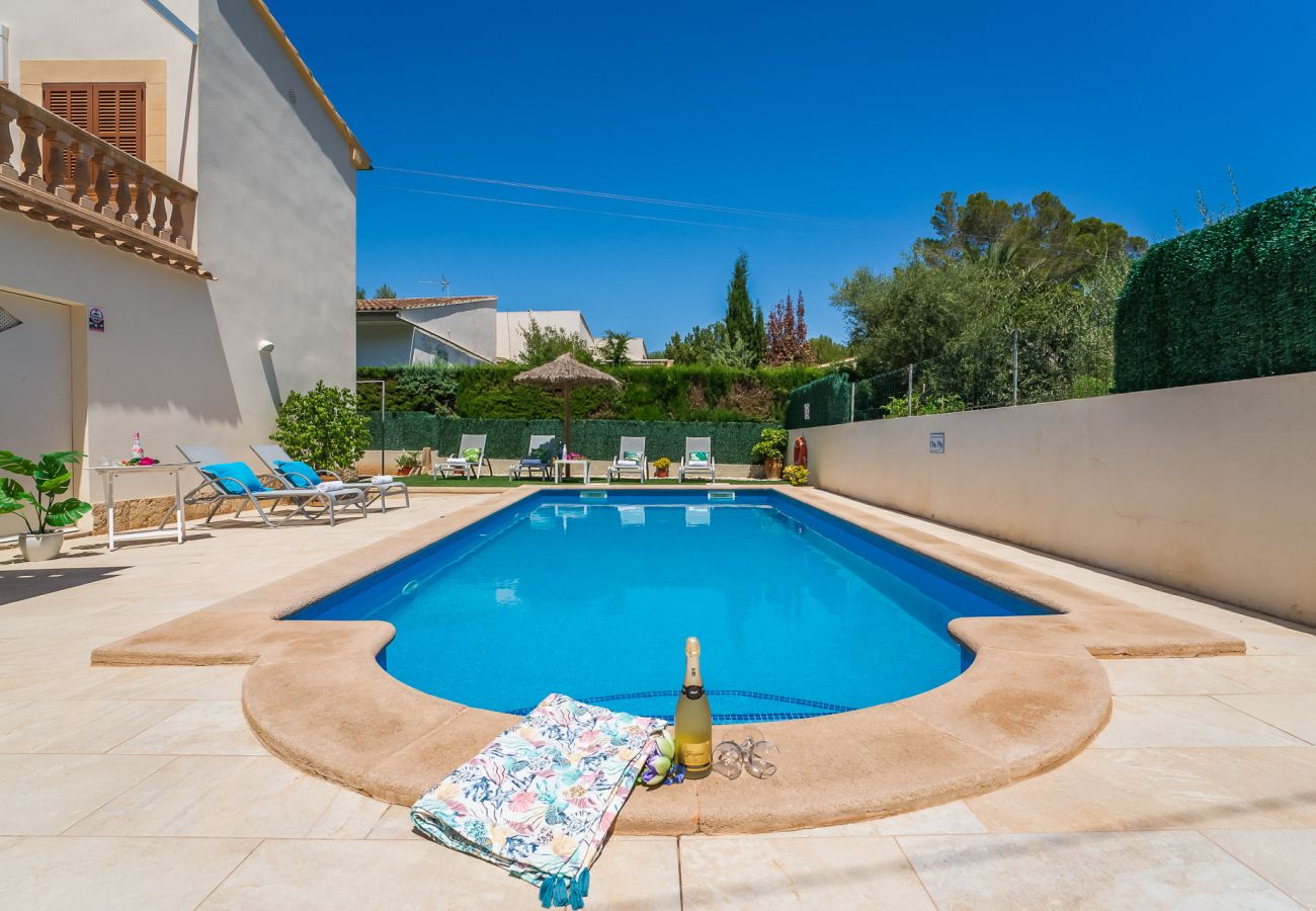 Ferienhaus in Alcudia - Haus in Alcudia Tacaritx mit Schwimmbad in Meeresnähe