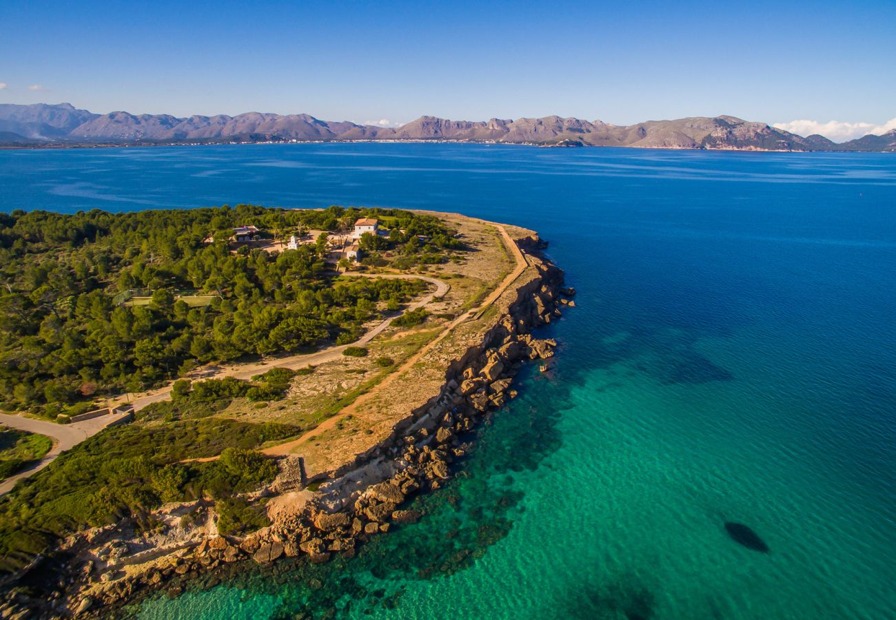 Ferienhaus in Alcudia - Haus in Alcudia Tacaritx mit Schwimmbad in Meeresnähe