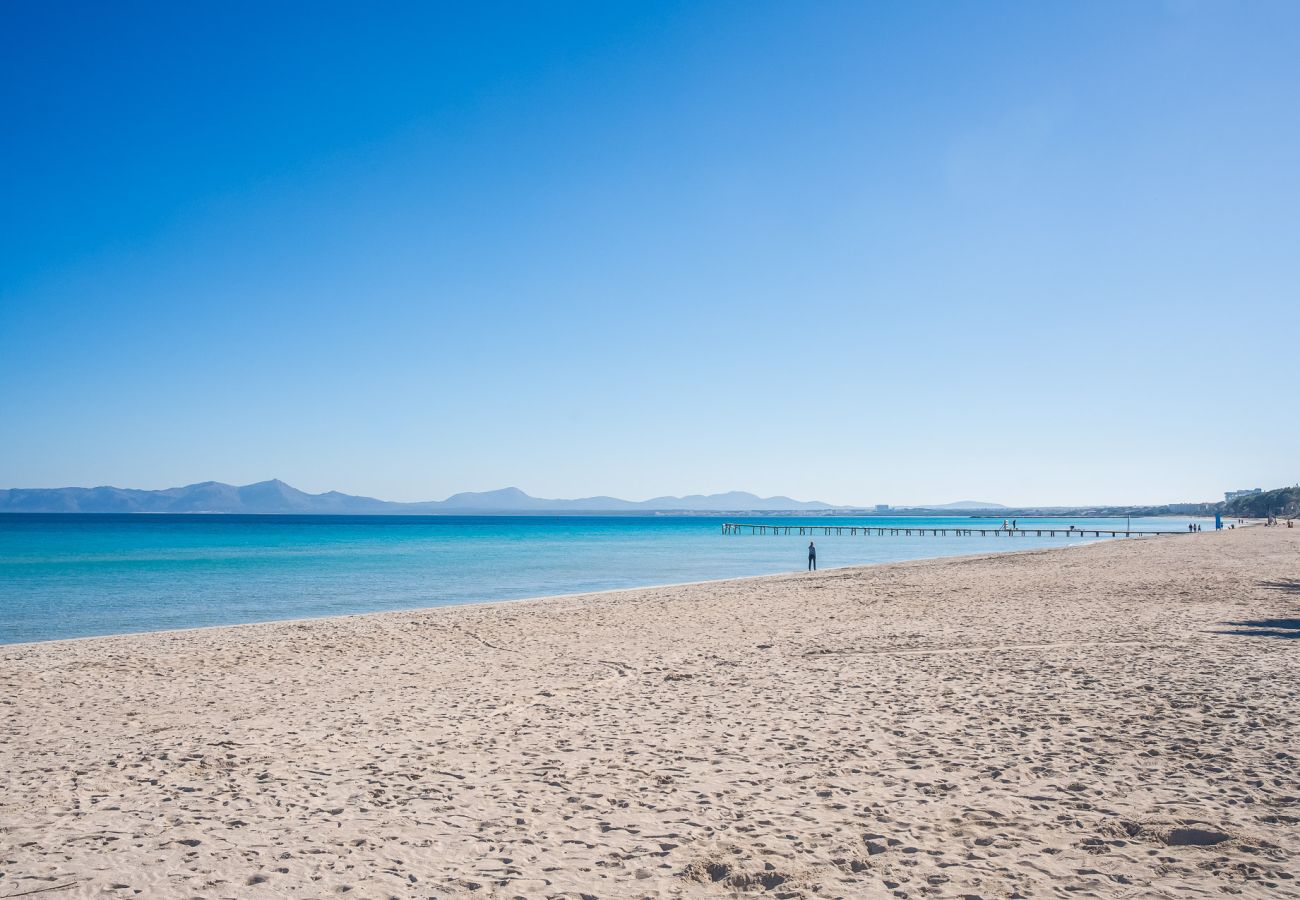 Ferienhaus in Alcudia - Haus in Alcudia Tacaritx mit Schwimmbad in Meeresnähe