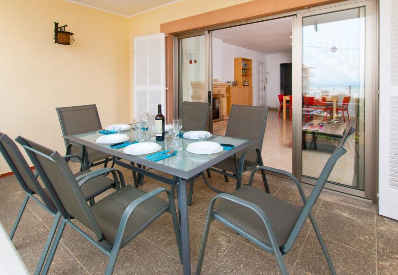 Ferienhaus in Alcudia - Casa Salzes 3 in der Nähe des Strandes von Alcudia.