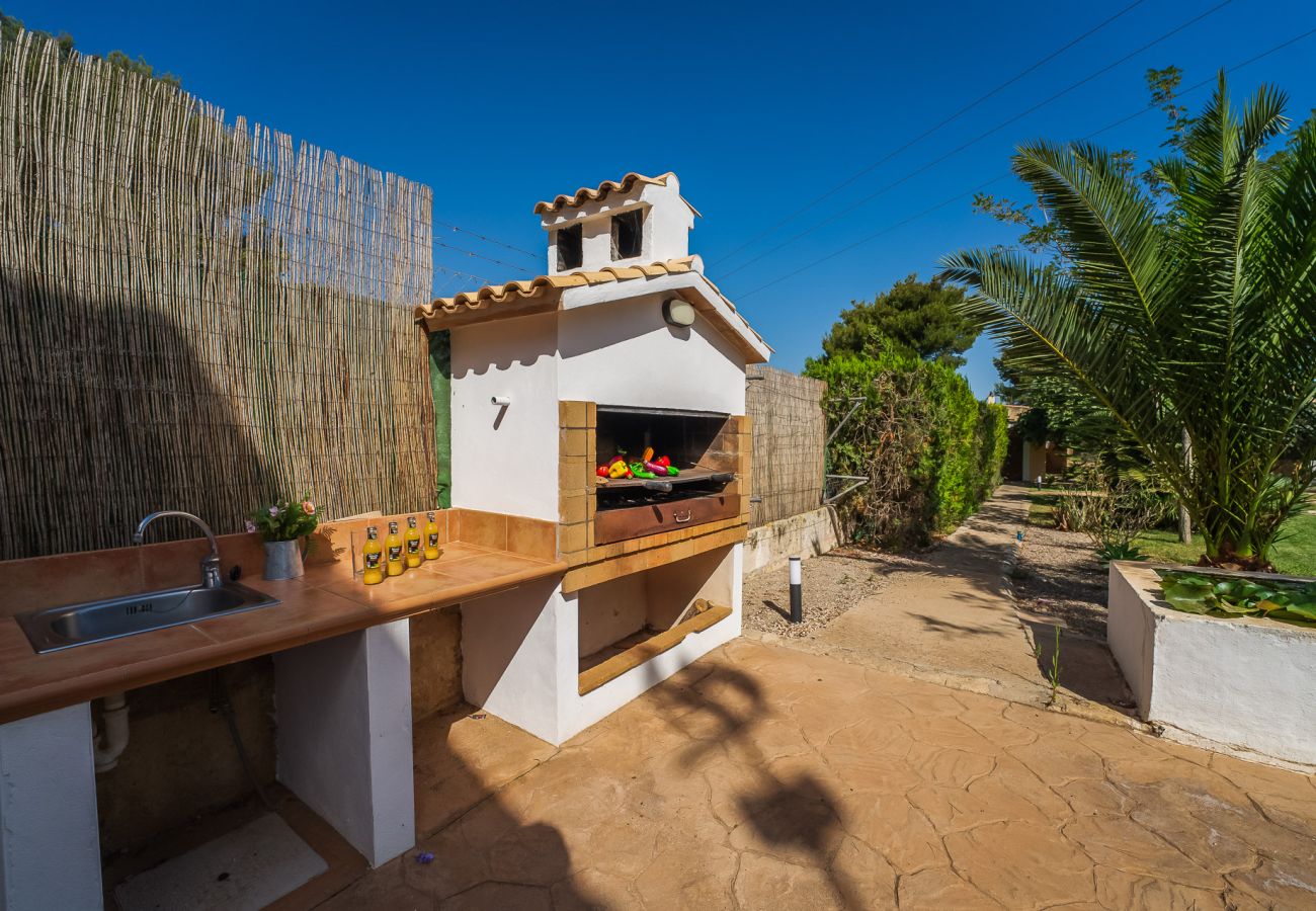 Casa de vacaciones en Can Picafort con piscina privada