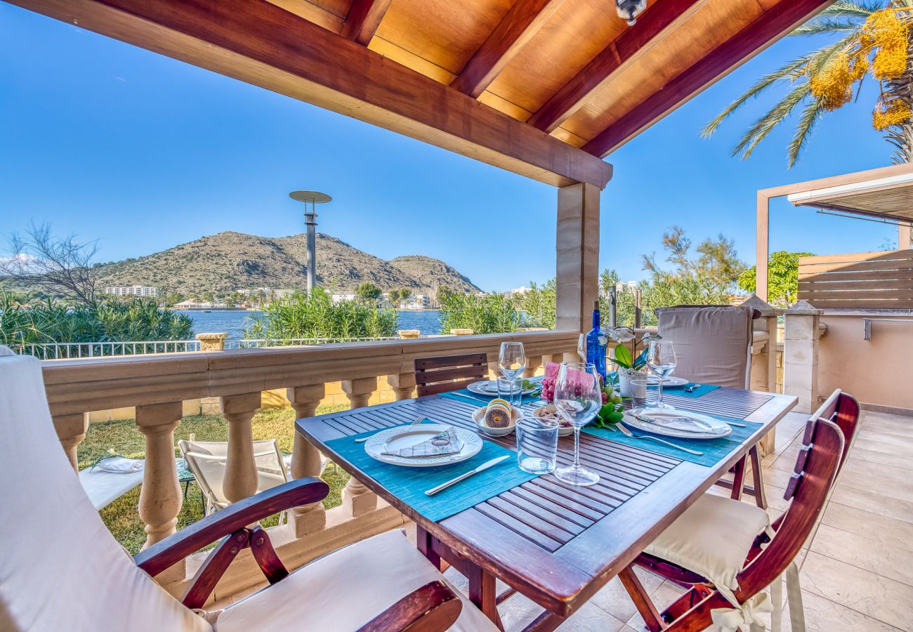 Casa con barbacoa y vistas en Alcudia