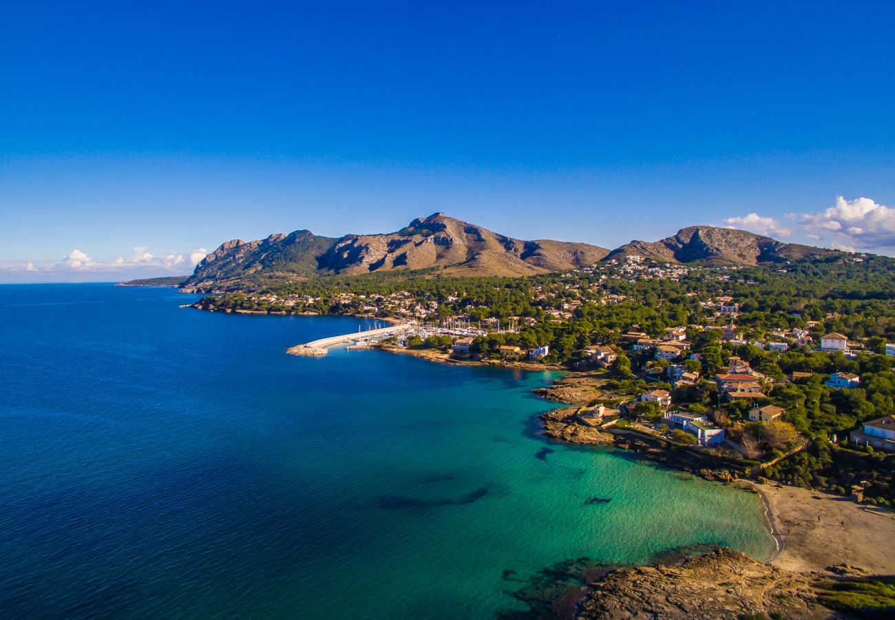 Casa en Alcúdia - Casa cerca de playa Nenufars vistas a la montaña 