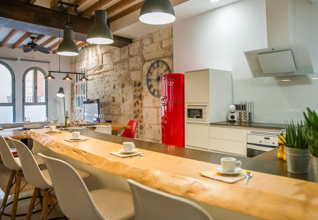 Casa en Sa Pobla - Apartamento de diseño Mercat 16 céntrico en Mallorca 