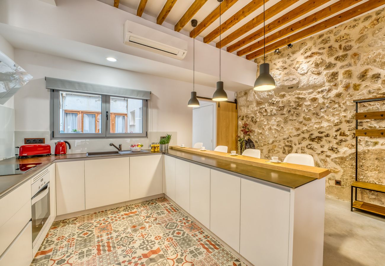 Casa en Sa Pobla - Apartamento de diseño Mercat 16 céntrico en Mallorca 