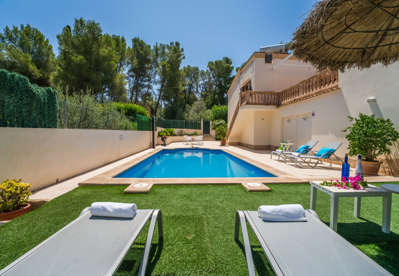 Casa en Alcúdia - Casa en Alcudia Tacaritx con piscina cerca del mar