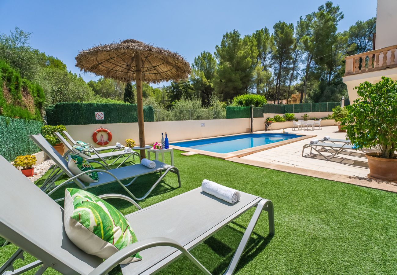 Casa en Alcúdia - Casa en Alcudia Tacaritx con piscina cerca del mar