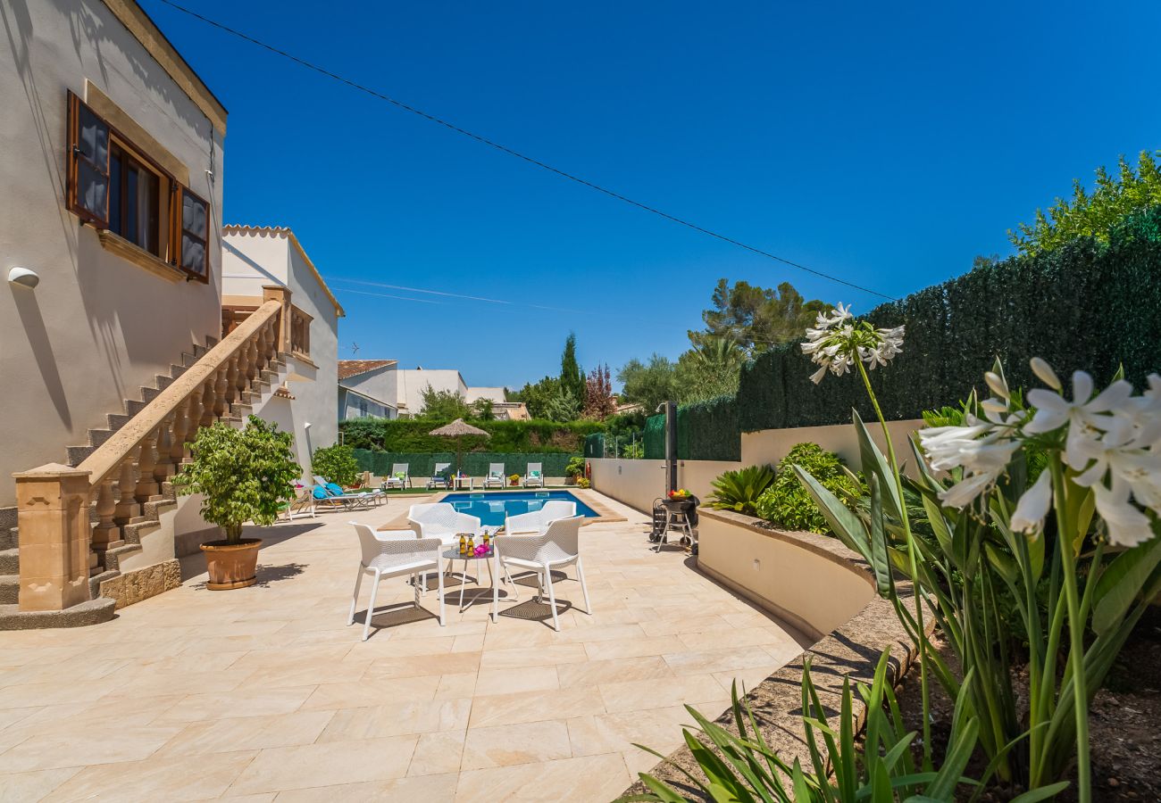 Casa en Alcúdia - Casa en Alcudia Tacaritx con piscina cerca del mar