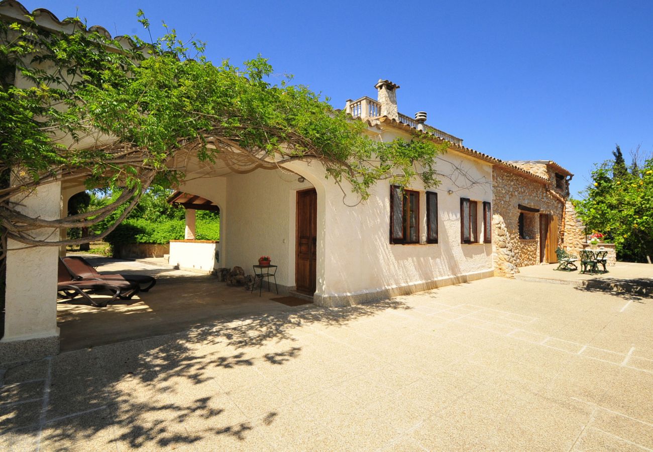 Finca en Buger - Finca rustica con piscina Cas Mut en Mallorca