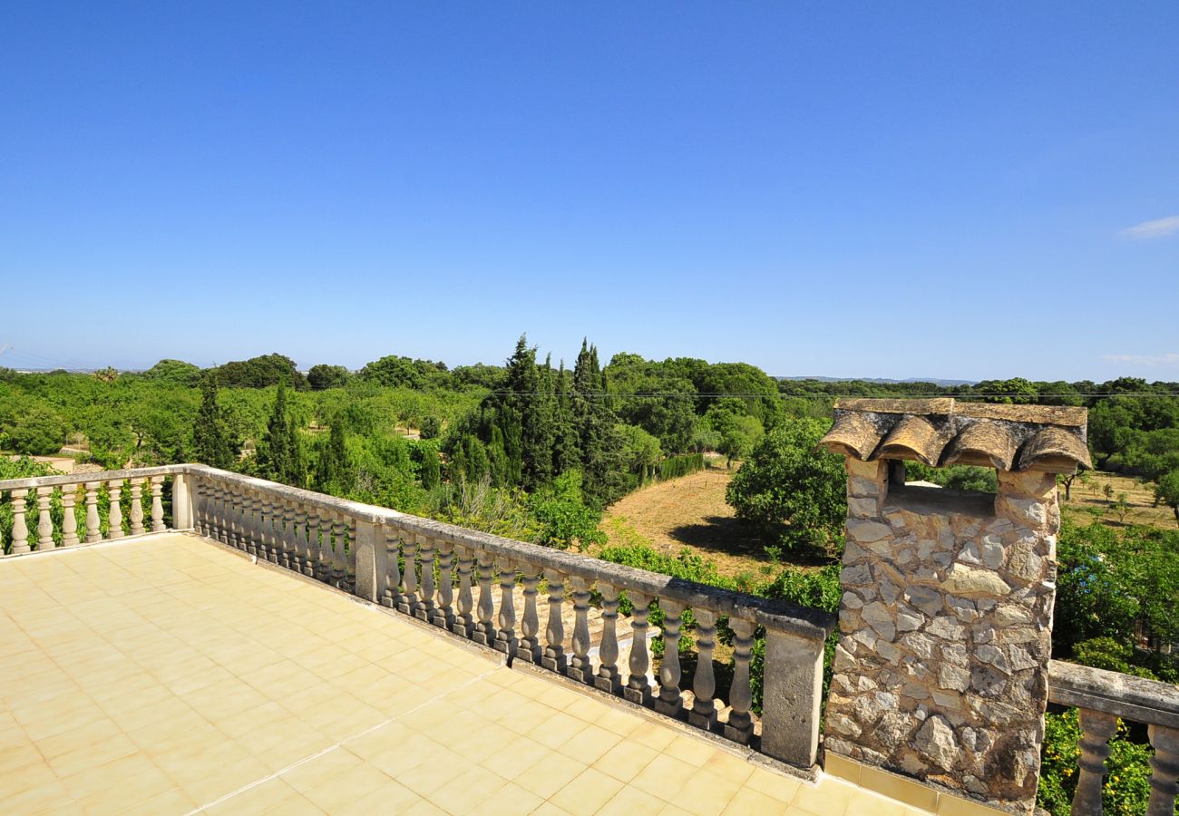 Finca en Buger - Finca rustica con piscina Cas Mut en Mallorca