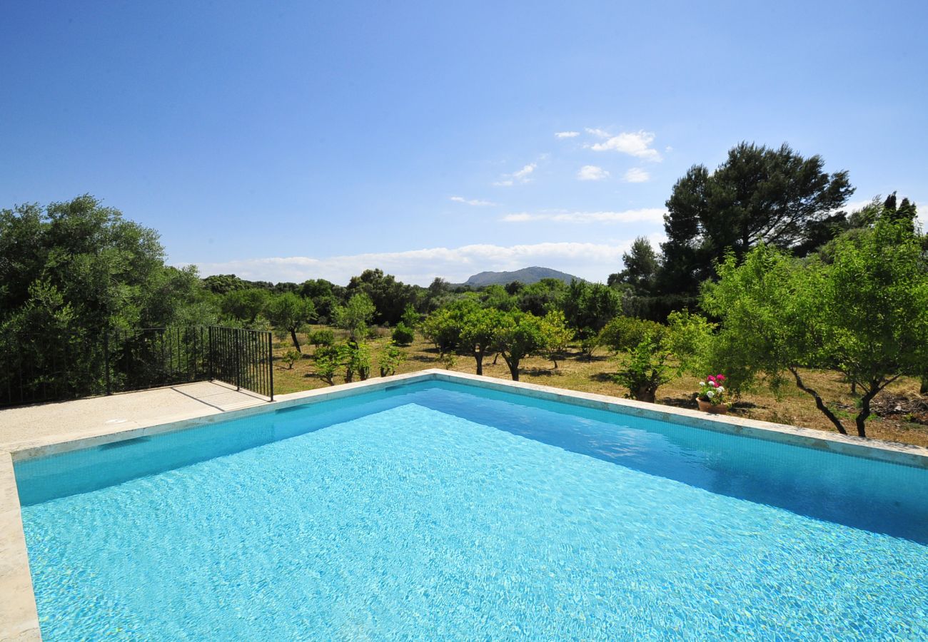 Finca en Buger - Finca rustica con piscina Cas Mut en Mallorca