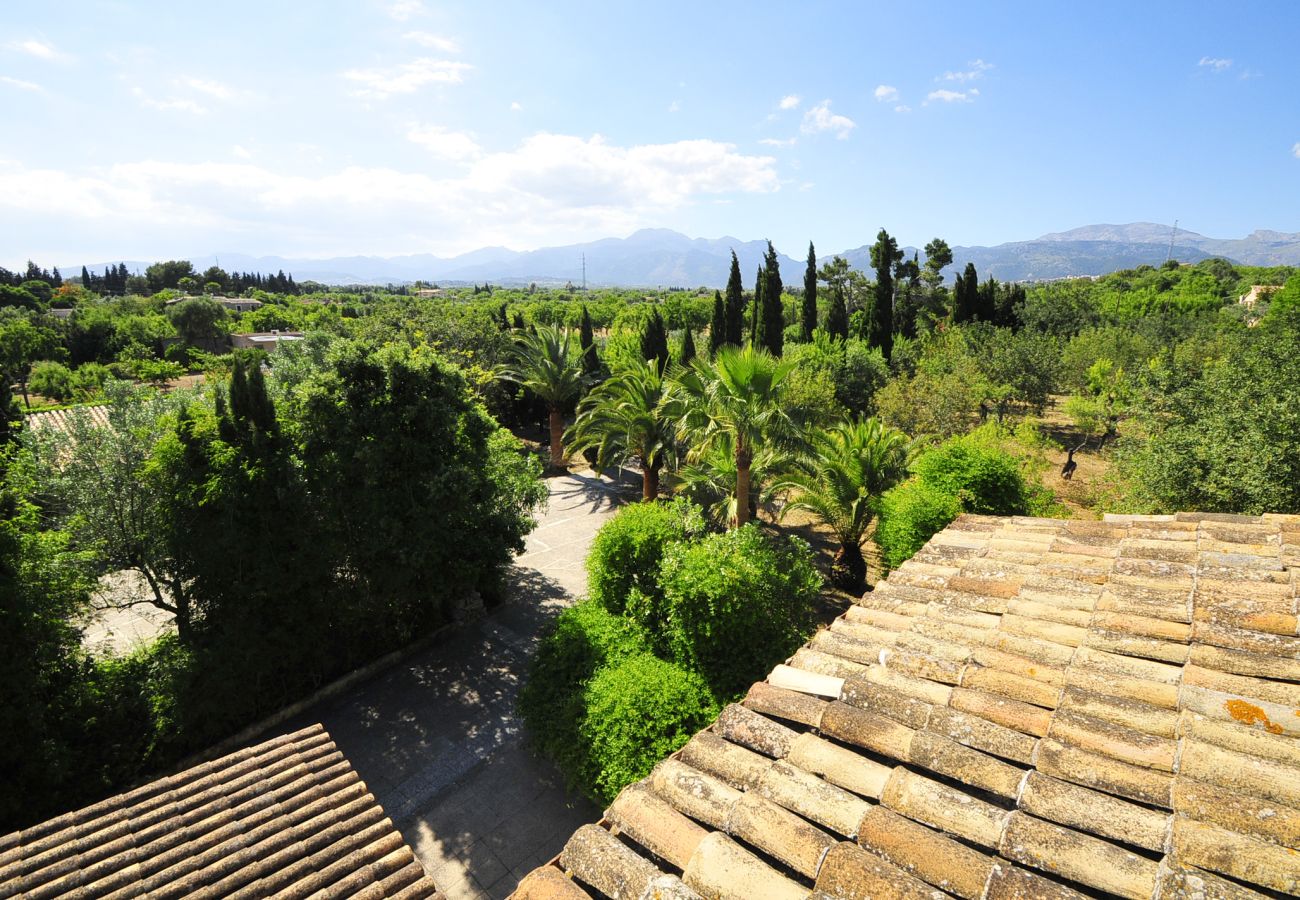 Finca en Buger - Finca rustica con piscina Cas Mut en Mallorca