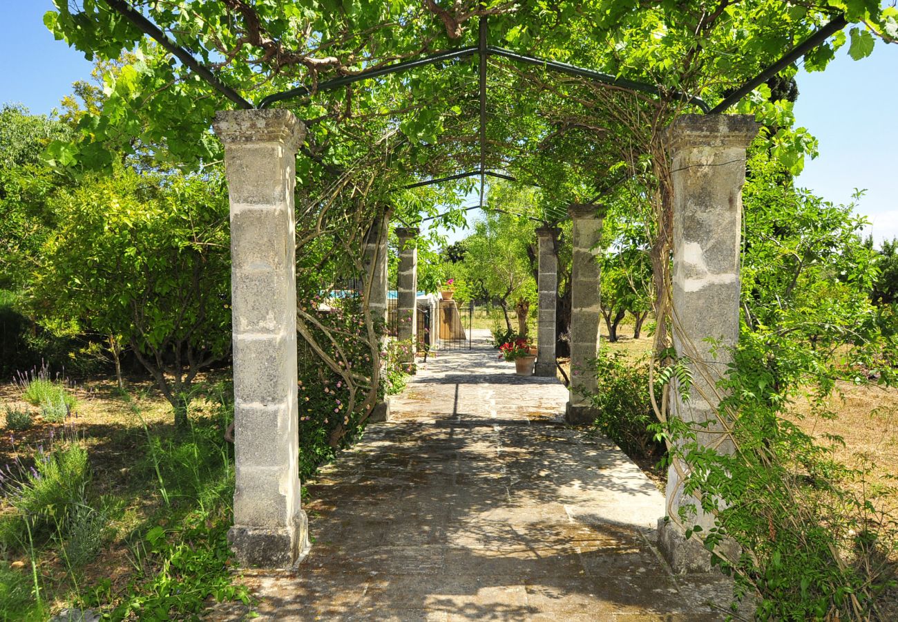 Finca en Buger - Finca rustica con piscina Cas Mut en Mallorca