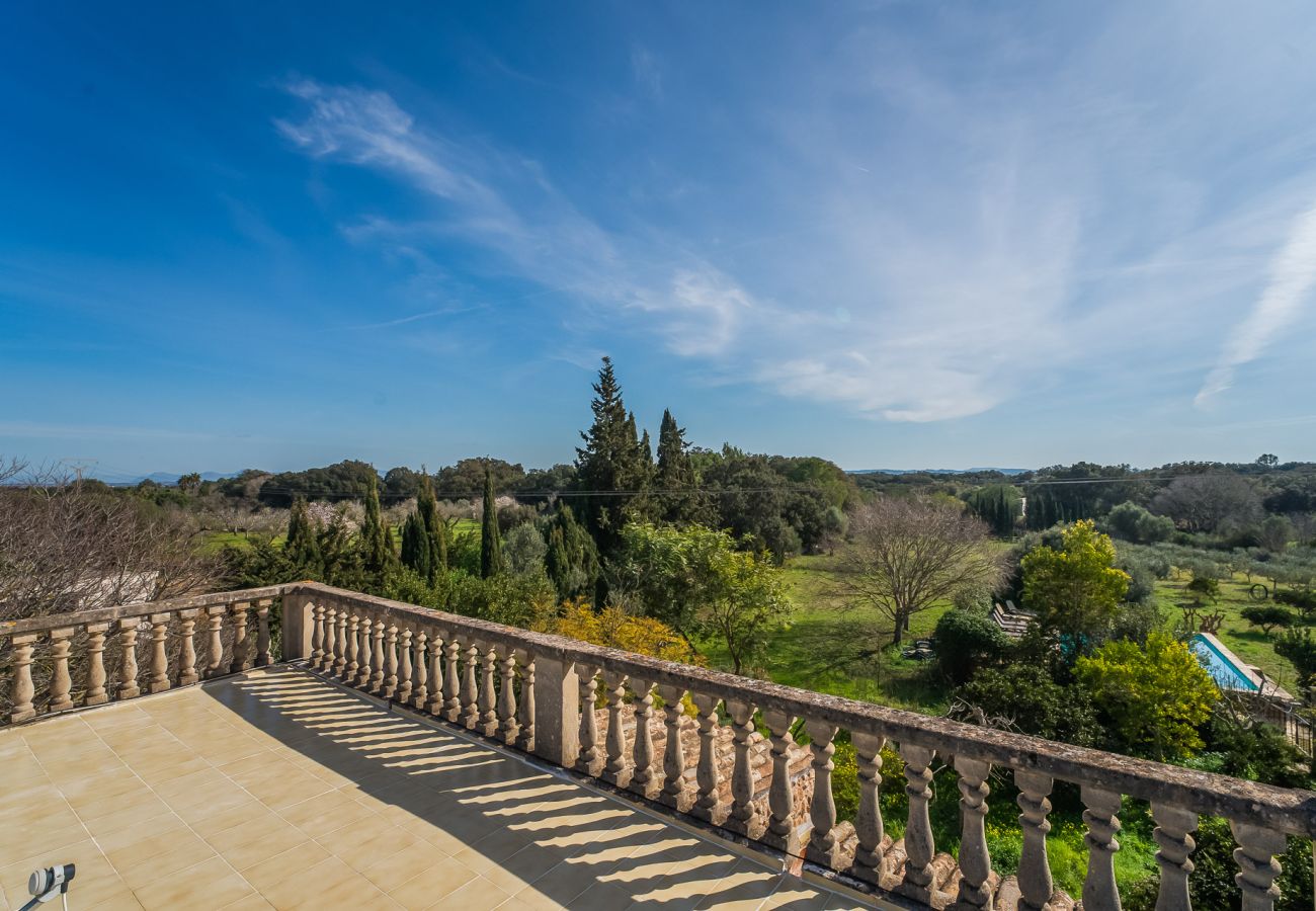 Finca en Buger - Finca rústica con piscina Cas Mut en Mallorca