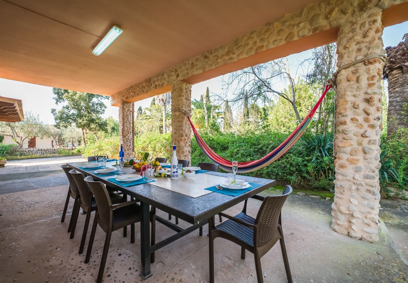 Finca en Buger - Finca rústica con piscina Cas Mut en Mallorca