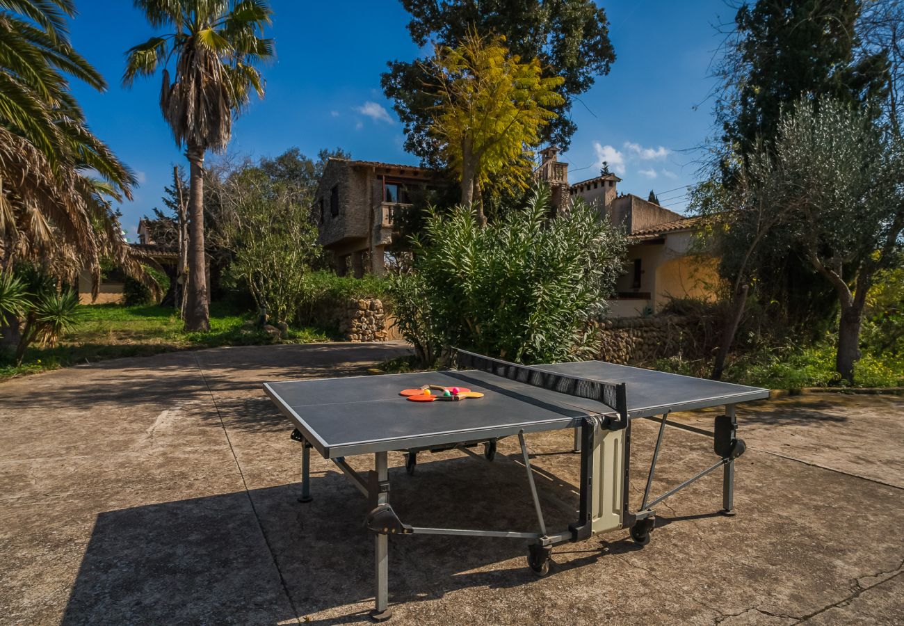 Finca en Buger - Finca rústica con piscina Cas Mut en Mallorca