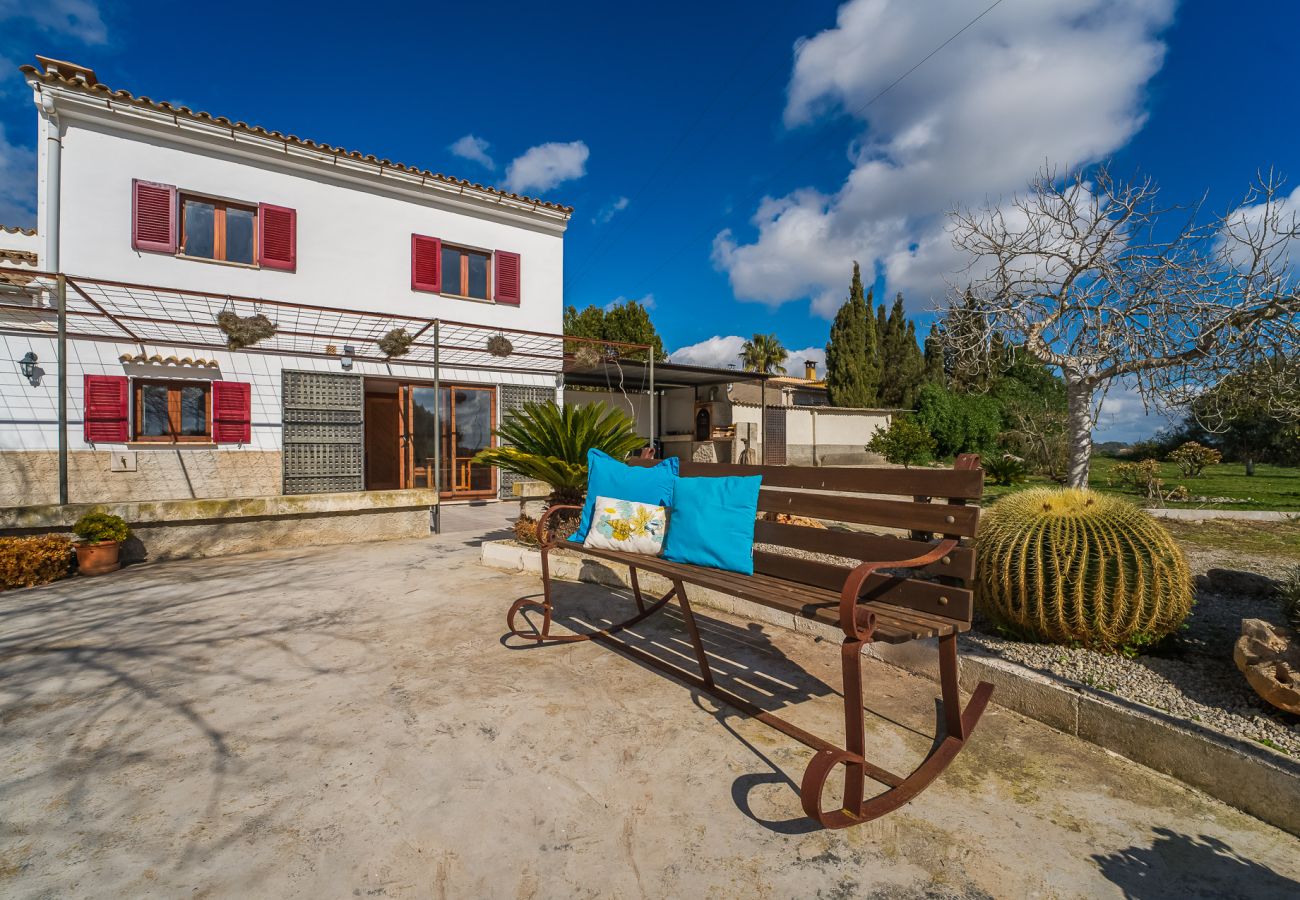 Finca en Lloret de Vistalegre - Finca rural en Mallorca Ca Na Venta con piscina privada.