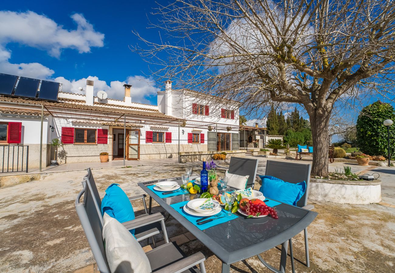 Finca en Lloret de Vistalegre - Finca rural en Mallorca Ca Na Venta con piscina privada.