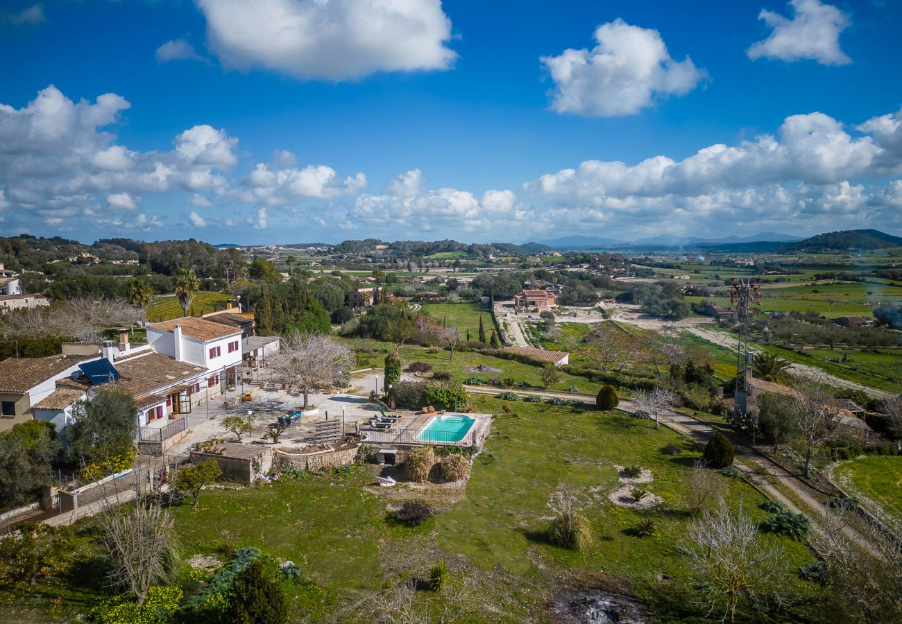 Finca en Lloret de Vistalegre - Finca rural en Mallorca Ca Na Venta con piscina privada.