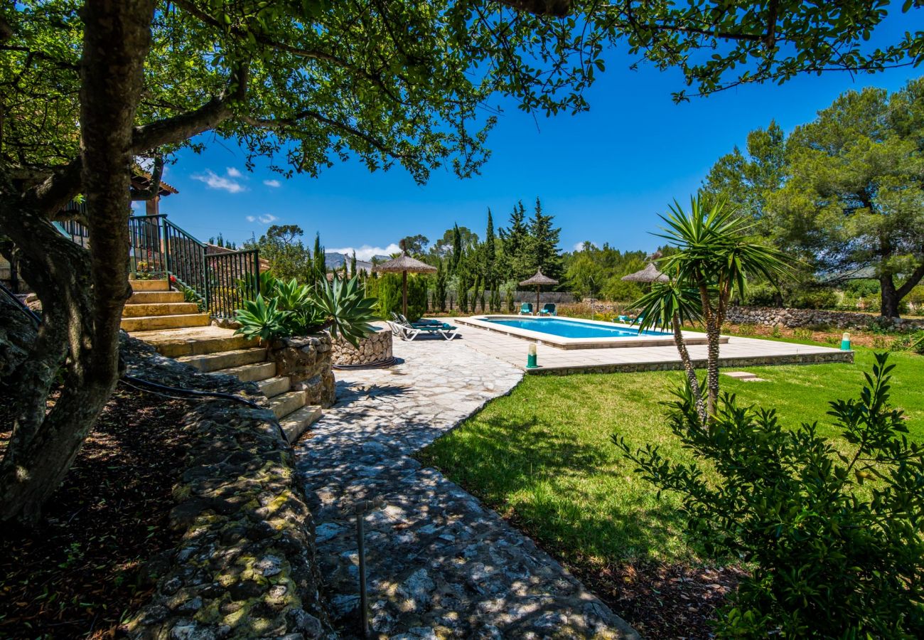 Domaine à Pollensa - Finca majorquine La Caseta à Pollensa avec piscine.