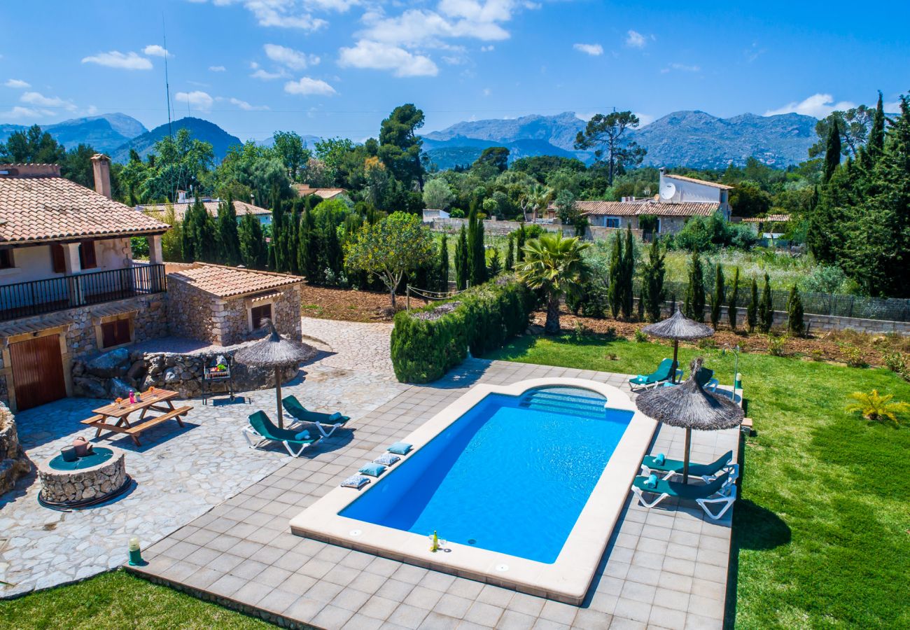 Domaine à Pollensa - Finca majorquine La Caseta à Pollensa avec piscine.