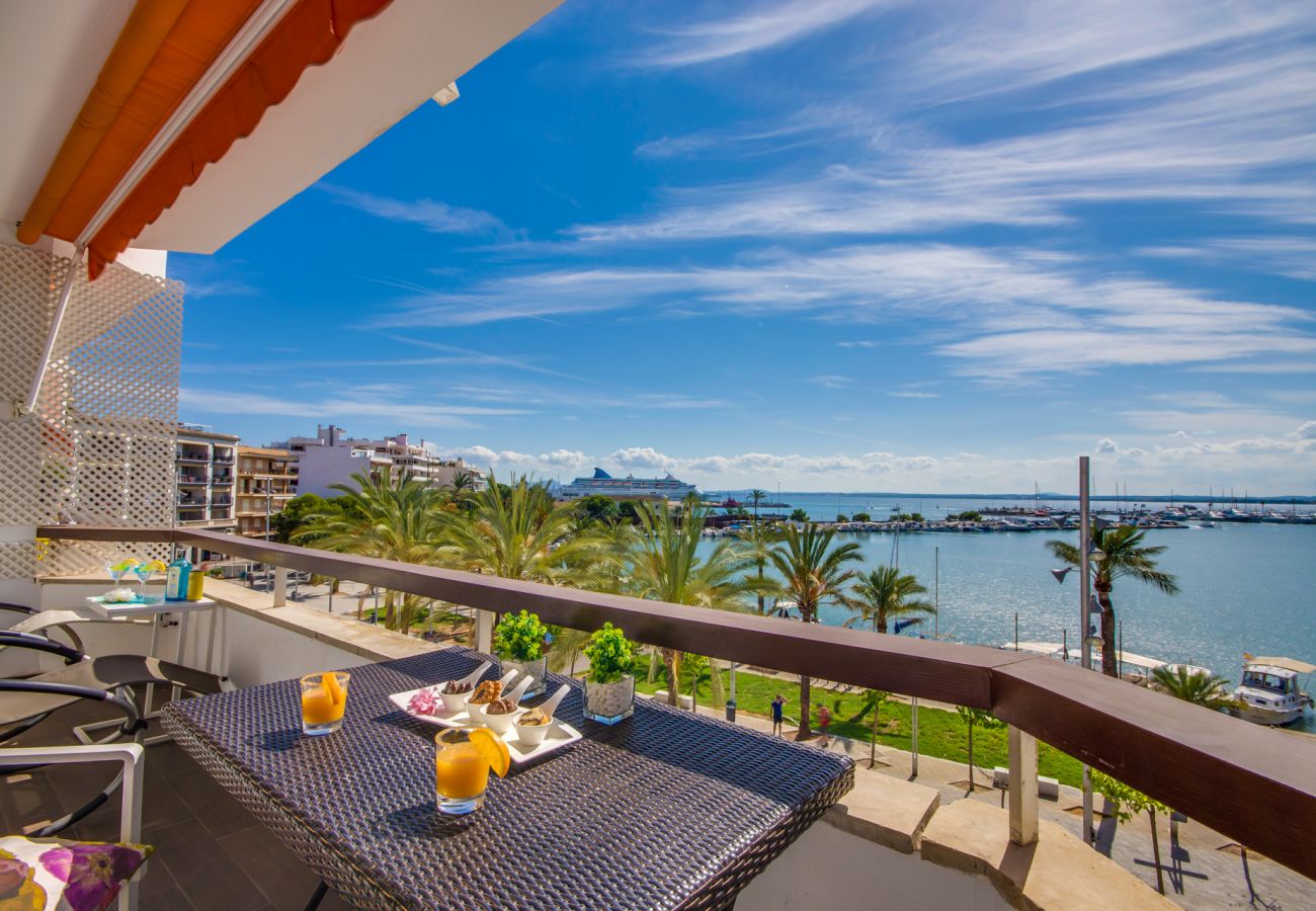 Appartement avec vue sur la mer à Puerto de Alcudia