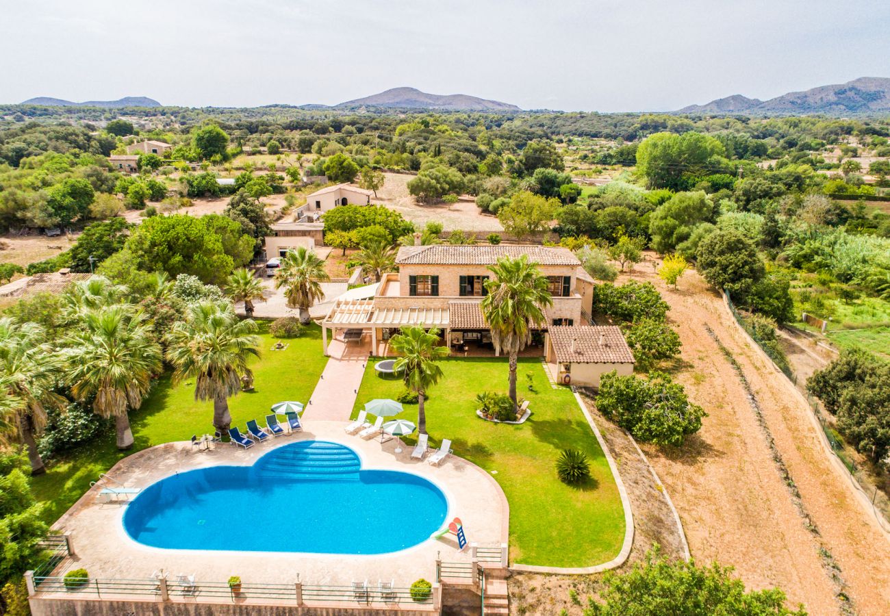 Domaine à Arta - Villa rurale à Majorque Els Mitjans avec piscine