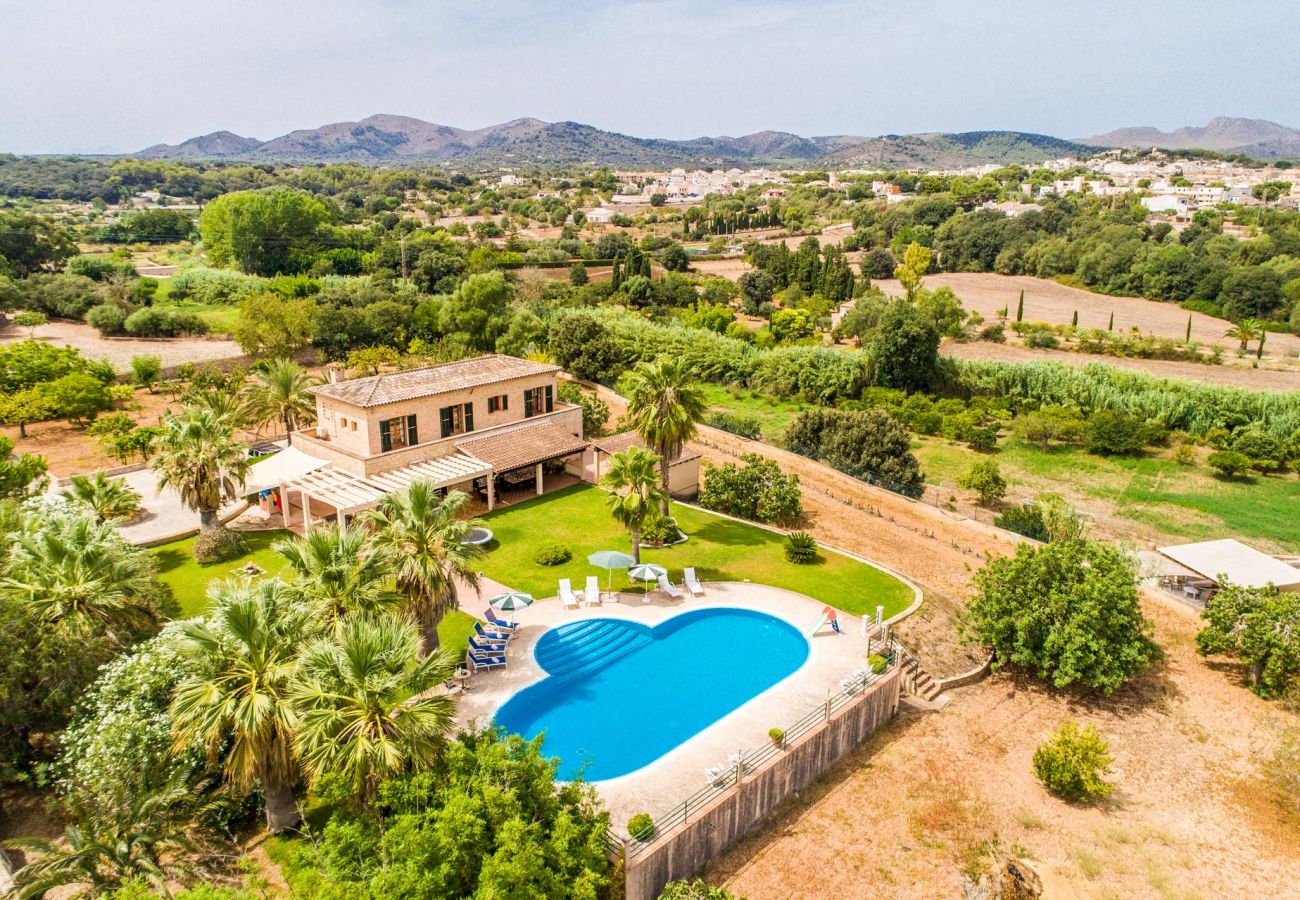 Domaine à Arta - Villa rurale à Majorque Els Mitjans avec piscine