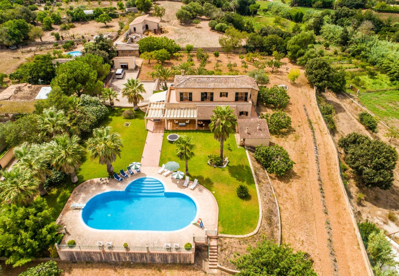 Domaine à Arta - Villa rurale à Majorque Els Mitjans avec piscine