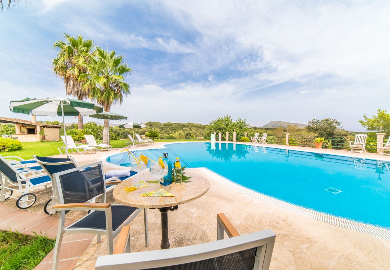 Domaine à Arta - Villa rurale à Majorque Els Mitjans avec piscine