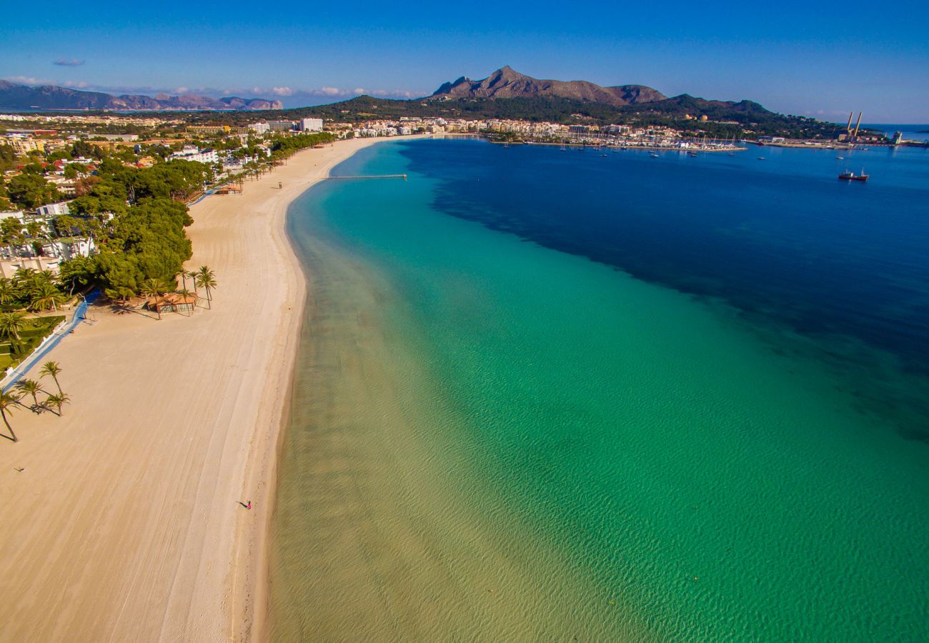 Appartement à Alcudia - Appartement de luxe Blue Sea Vue  à Alcudia en bord de plage