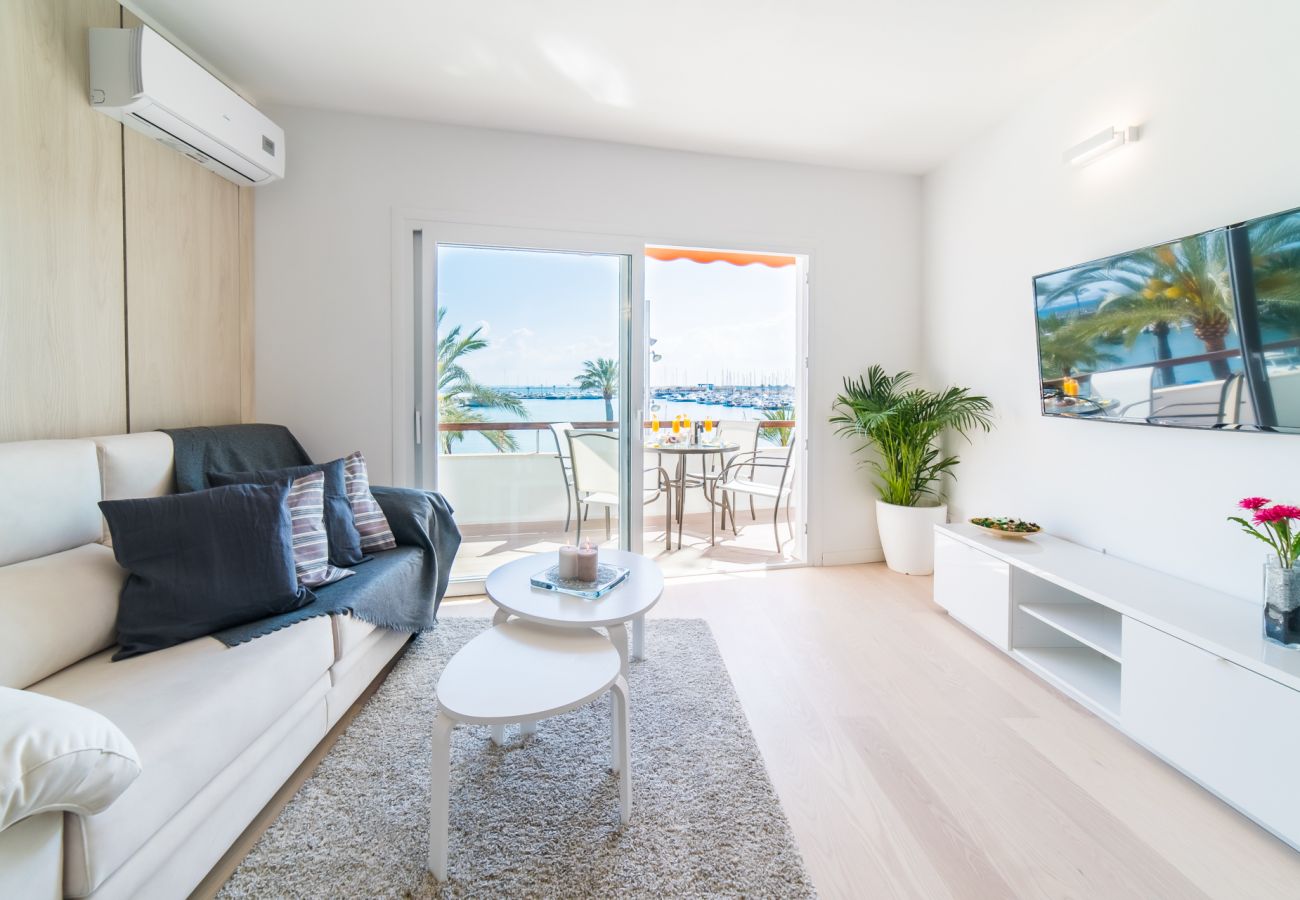 Appartement à Alcudia - Appartement moderne Mimosa avec vue sur la mer à Puerto Alcudia