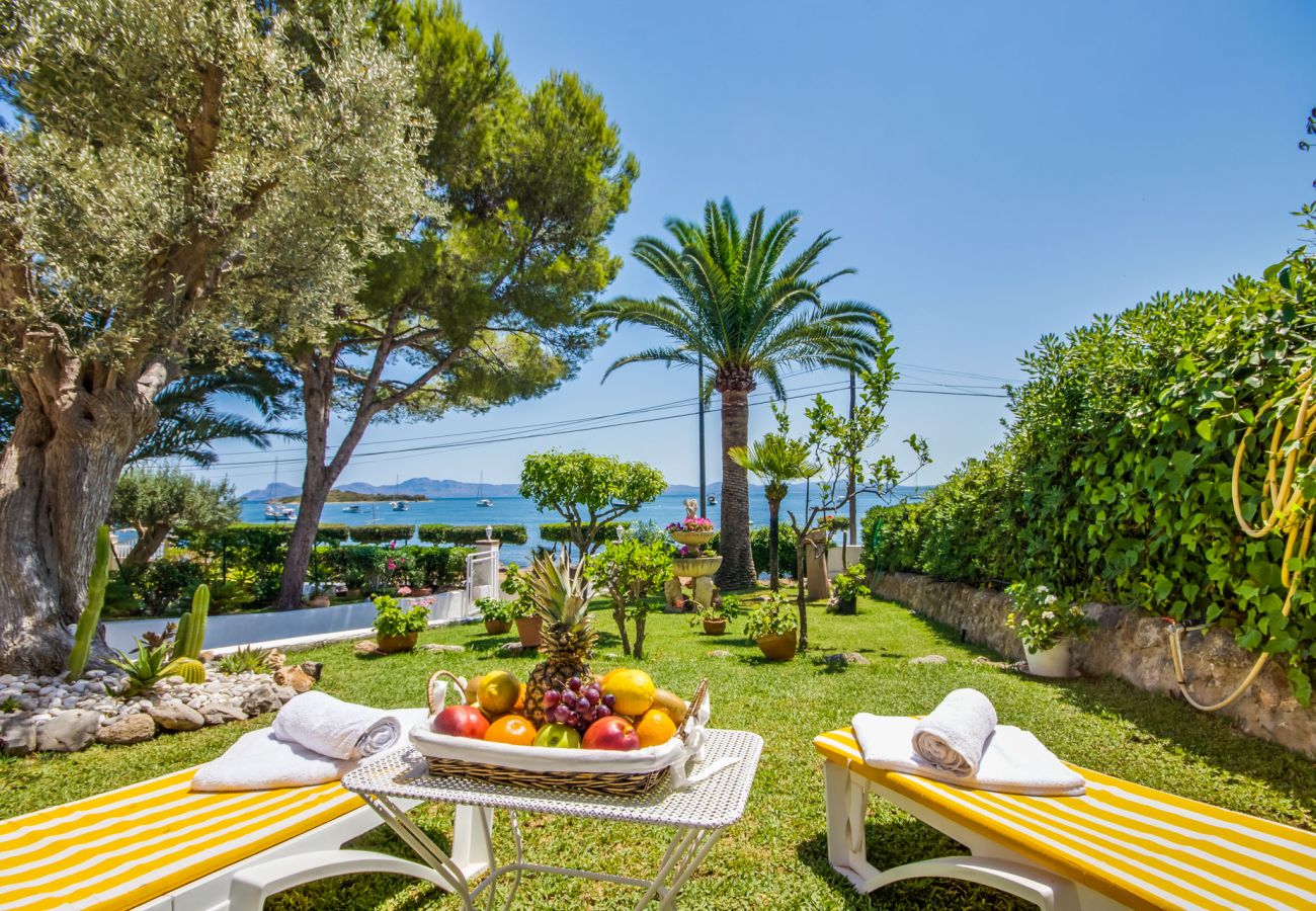 Maison avec vue sur la mer à Alcudia.