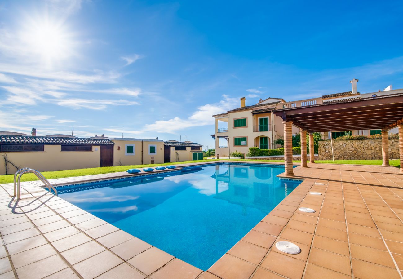 Appartement à Sa Rapita - Appartement proche de la mer avec piscine Blau Mari à Majorque