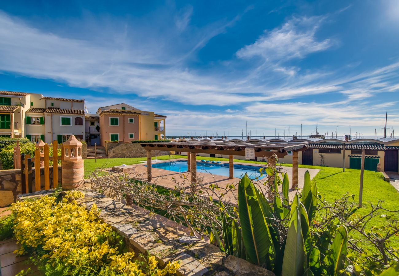 Appartement à Sa Rapita - Appartement proche de la mer avec piscine Blau Mari à Majorque