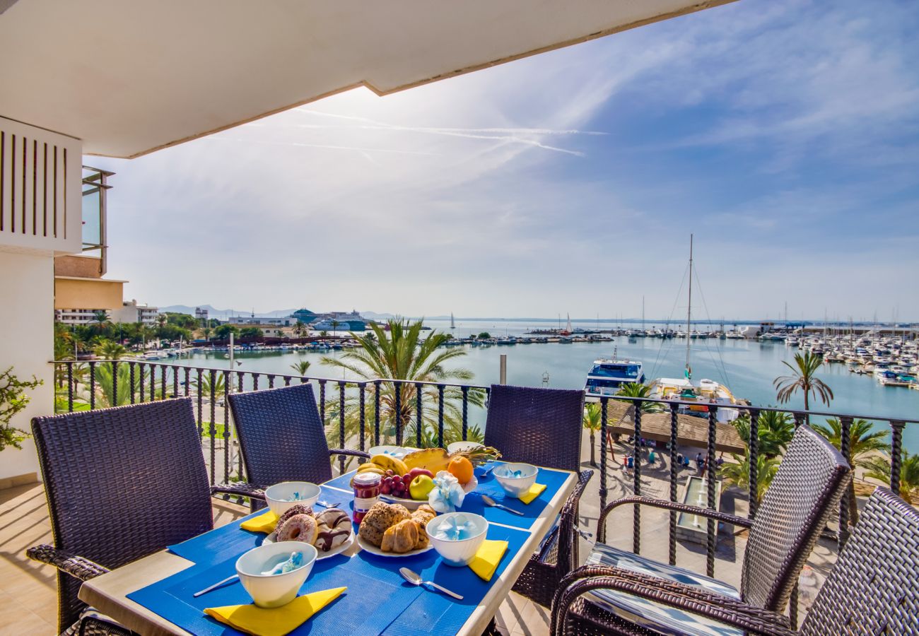 Appartement de vacances avec vue à Puerto Alcudia